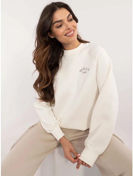 Bluza model 20614007 ecru - FPrice Bluza model 20614007 ecru - FPrice