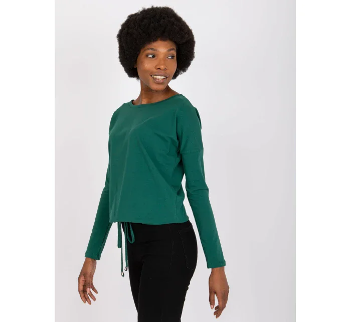 Blúzka RV BZ 5122.05P tmavo zelená