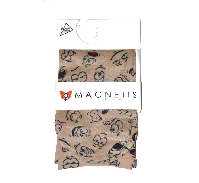 Dámske vzorované ponožky Magnetism lycra 20 den