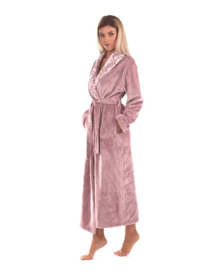 Dámsky župan Flora 2556 4353 mauve mist - Vestis