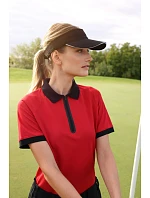 JN Dámské piqué polo se zipem 02. white/black model 22531380 - Daiber JN Dámské piqué polo se zipem 02. white/black model 22531380 - Daiber