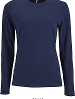 SOL'S Imperial LSL Women Dámske tričko s dlhým rukávom 25.2075 francúzska námornícka modrá