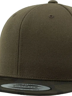 6 panelová Snapback kšiltovka  olive camo model 22433502 - Flexfit