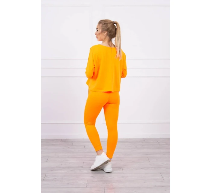 Súprava s oranžovou neónovou potlačou Queen