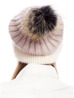 Dámská čepice AT CZ model 17411087 béžová - FPrice Dámská čepice AT CZ model 17411087 béžová - FPrice