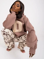 Mikina EM BL 651/D.29X hnedá