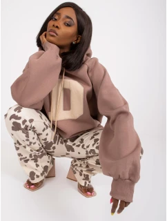 Mikina EM BL 651/D.29X hnedá