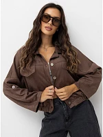 Bunda MI KR 931733.99, hnedá Bunda MI KR 931733.99, hnedá