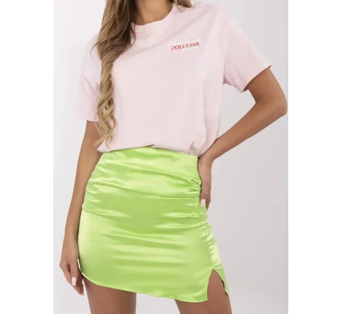 Sukně WN SD model 17445378 fluo zelená - FPrice Sukně WN SD model 17445378 fluo zelená - FPrice