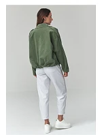 teplá šnúrová bunda model 225691 Makadamia