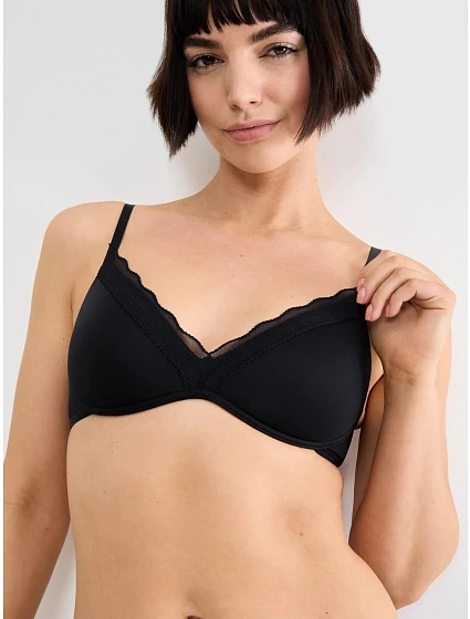 sloggi GO Blush PU Bra - Black - SLOGGI Black - SLOGGI sloggi GO Blush PU Bra - Black - SLOGGI Black - SLOGGI