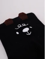 YOCLUB SKA-0178 Dievčenské vyšívané ponožky 35-38