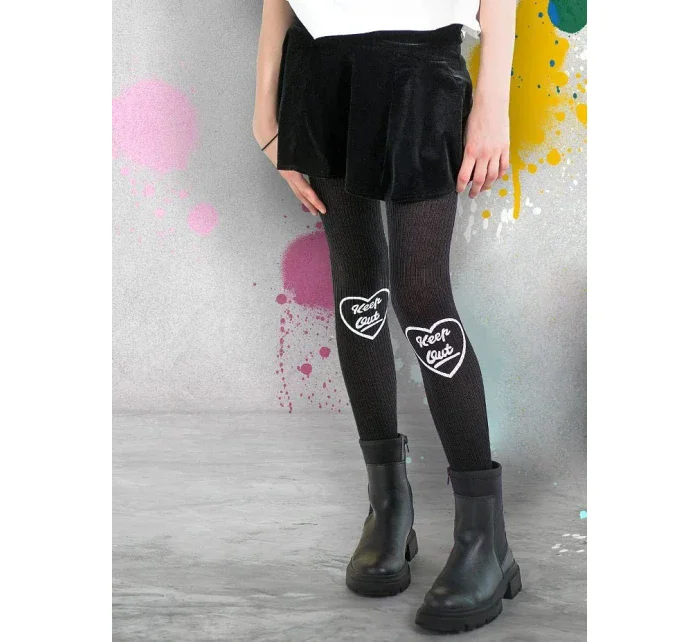 Dívčí punčochové kalhoty Keep Out DR model 18875743 - Knittex Dívčí punčochové kalhoty Keep Out DR model 18875743 - Knittex