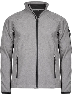 TJ Pánská 3vrstvá softshellová bunda 18. grey melange model 22498846 - Tee Jays