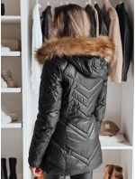 Dámská prošívaná zimní bunda černá Dstreet model 21971743 - FashionStreet