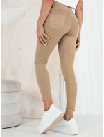 Dámské džínové kalhoty tmavě béžové Dstreet model 21973317 - FashionStreet