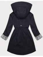 Tmavomodrá bunda parka s ozdobnou podšívkou BH Forever (BH-2401) Tmavomodrá bunda parka s ozdobnou podšívkou BH Forever (BH-2401)