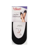 Balerínkové ponožky COMFORT ballerinas - Bellinda - čierna