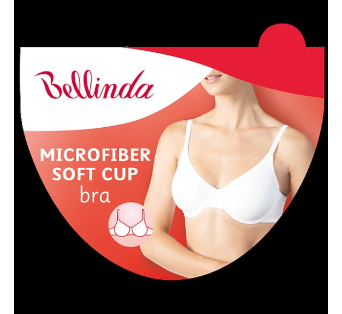 Dámska nevystužená podprsenka MICROFIBER SOFT CUP BRA - BELLINDA - čierna Dámska nevystužená podprsenka MICROFIBER SOFT CUP BRA - BELLINDA - čierna