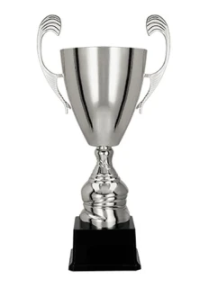 Strieborný kovový pohár T-M