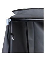 168x45x172 cm TEXTILNÁ ZÁHRADNÁ SIEŇ Tmavo šedá 45238 168x45x172 cm TEXTILNÁ ZÁHRADNÁ SIEŇ Tmavo šedá 45238