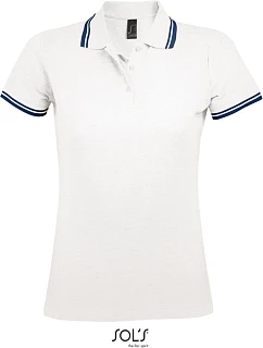 SOL'S Pasadena Women Dámské piqué polo model 22521884 white/navy