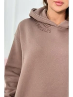 Izolovaná súprava s výšivkou Los Angeles mocca