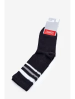 Dámské ponožky s ozdobným model 21679003 Černé - Milena