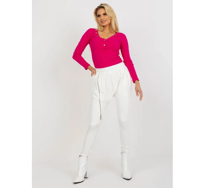 Teplákové nohavice EM DR ES 21 558.10 ecru