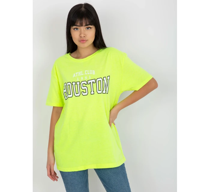 Dámske tričko EM TS 527 1.26X fluo žltá - FPrice Dámske tričko EM TS 527 1.26X fluo žltá - FPrice