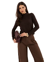 Sweter IR SW model 22401122 brązowy - FPrice Sweter IR SW model 22401122 brązowy - FPrice