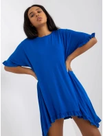 Sukienka RV SK model 21127079 ciemny niebieski - FPrice Sukienka RV SK model 21127079 ciemny niebieski - FPrice