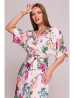 model 21154660 Zavinovací maxi šaty s potiskem model 1 - STYLOVE