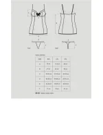 Košilka model 1900720 chemise - Obsessive Košilka model 1900720 chemise - Obsessive