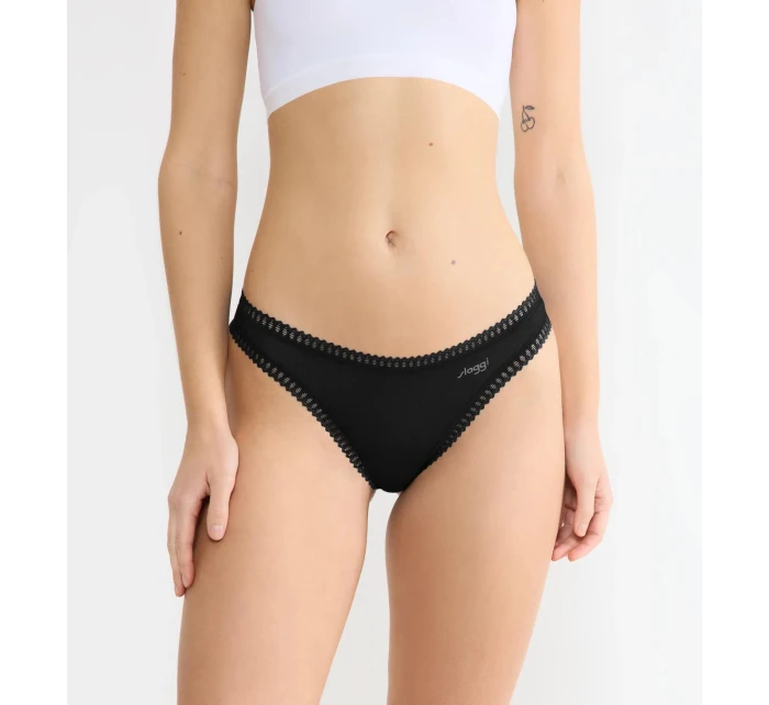 sloggi GO Crush String C3P - BLACK - SLOGGI BLACK - SLOGGI sloggi GO Crush String C3P - BLACK - SLOGGI BLACK - SLOGGI