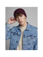 Jack & Jones Jacdna Beanie Noos M 12092815 burgundy pánske