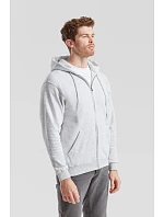 Fruit of the Loom Classic Hooded Sweat Jacket Mikina s kapucňou 16.2062 biela Fruit of the Loom Classic Hooded Sweat Jacket Mikina s kapucňou 16.2062 biela
