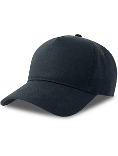 Atlantis Headwear Egon 5-panelová bejzbalová čiapka 33.0296 tmavomodrá