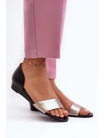 Kožené Sandály model 21659465 Černá - Maciejka