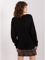 Sweter BA SW model 22366182 czarny - FPrice Sweter BA SW model 22366182 czarny - FPrice