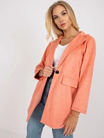 Dámske sako DHJ MA 15286 broskyňové