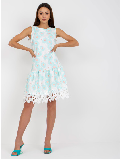 Dámske šaty 506985 1.26 bielo-mint - FPrice