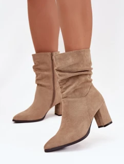 Topánky na podpätku model 217795 Krok vo veľkom štýle