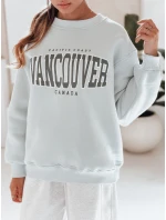 Dámska mikina s kapucňou VANCOUVER mint FashionStreet BY1226