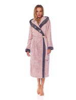 Dlouhý dámský župan 5XL model 21273702 - L&L Dlouhý dámský župan 5XL model 21273702 - L&L