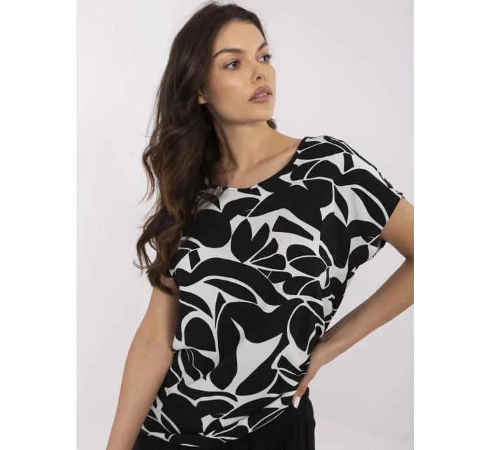 Blúzka D73771M10978X čierna