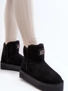 Vegánske nepremokavé snežnice na platforme D.Franklin black