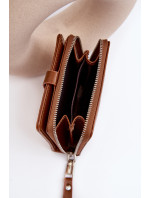 Dámska lakovaná peňaženka Brown Zalirna