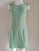 Dámske šaty 22080 zelené - FPrice