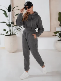Dámská tepláková souprava tmavě šedá Dstreet model 21964648 - FashionStreet